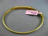 ESTATE 1.15CT DIAMOND 14KT YELLOW GOLD 3D CLASSIC MULTI ROW PAVE BANGLE BRACELET