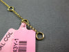 ESTATE .21CT FANCY YELLOW DIAMOND 18KT YELLOW GOLD 3D CLASSIC LOVE BRACELET