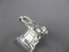ESTATE .31CT DIAMOND 18KT WHITE GOLD CLASSIC OPEN LINK SQUARE LOVE KNOT FUN RING