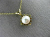 ESTATE AAA SOUTH SEA PEARL 14KT YELLOW GOLD 3D CLASSIC SUN BURST PENDANT #25432