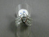 ESTATE WIDE 1.15CT OLD MINE DIAMOND 14K WHITE GOLD 3D MARQUISE V ENGAGEMENT RING