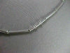 ESTATE .70CT DIAMOND 14KT W GOLD SOLITAIRE DROP ETOILE BY THE YARD NECKLACE #201