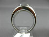 ESTATE LARGE 9.50CT DIAMOND & AAA STAR SAPPHIRE 14KT WHITE GOLD MENS RING #26279