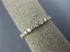 .44CT DIAMOND 18K ROSE GOLD ROUND 2mm SEMI ETERNITY SHARE PRONG ANNIVERSARY RING