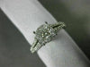 ESTATE .75CT ROUND DIAMOND 14K WHITE GOLD CLASSIC SOLITAIRE HALO ENGAGEMENT RING
