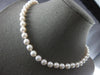0.05CT DIAMOND & AAA SOUTH SEA PEARL 14K WHITE GOLD FILIGREE LOVE NECKLACE #27886