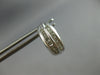 .50CT DIAMOND 14KT WHITE GOLD 3D CLASSIC 2 ROW CHANNEL HUGGIE HANGING EARRINGS