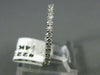 ESTATE .63CT ROUND DIAMOND 14K WHITE GOLD SHARED PRONG ETERNITY BAND RING #22354