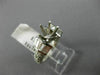 1.62CT ROUND & BAGUETTE DIAMOND 14KT WHITE GOLD SEMI MOUNT ENGAGEMENT RING 1551