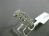 ESTATE .84CT ROUND DIAMOND 18KT WHITE GOLD 3D ETOILE OPEN FILIGREE LOVE FUN RING