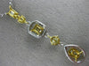 GIA 2.54CT MULTI CUT WHITE & FANCY YELLOW DIAMONDS 18K 2 TONE GOLD LOVE NECKLACE