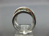 LARGE 2.01CT DIAMOND & AAA EMERALD 14K WHITE GOLD CRISS CROSS INFINITY LOVE RING
