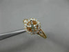 WIDE .33CT DIAMOND 14KT ROSE GOLD HALO STACKABLE SEMI MOUNT ENGAGEMENT RING SET