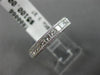 ESTATE 1.15CT ROUND & PRINCESS DIAMOND 18K WHITE GOLD SEMI ETERNITY WEDDING RING