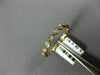 ESTATE .29CT DIAMOND 14KT YELLOW GOLD ETERNITY INFINITY WEDDING ANNIVERSARY RING