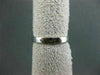 ESTATE .37CT DIAMOND 14KT WHITE GOLD 3 STONE SEMI MOUNT ENGAGEMENT RING #22416