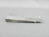 ESTATE LARGE 14KT WHITE GOLD RECTANGULAR MONEY CLIP ENGRAVABLE VERY SHARP #22876