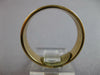 ESTATE 14KT YELLOW GOLD 3D CLASSIC SOLID 6MM SHINY MENS WEDDING ANNIVERSARY RING