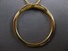 ESTATE LARGE .84CT DIAMOND 18KT YELLOW GOLD 3D CIRCLE OF LIFE FLOATING PENDANT
