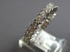 2.13CT DIAMOND 14KT WHITE GOLD PRINCESS SHARED PRONG ETERNITY ANNIVERSARY RING