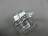 ESTATE .90CT PRINCESS & BAGUETTE DIAMOND 14KT WHITE GOLD ANNIVERSARY RING #1217
