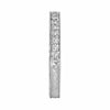 .26CT DIAMOND 18KT WHITE GOLD 3D ROUND FILIGREE SEMI ETERNITY ANNIVERSARY RING