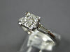 .50CT DIAMOND 18KT WHITE GOLD PRINCESS & BAGUETTE 3D INVISIBLE ENGAGEMENT RING