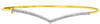 .17CT DIAMOND 14KT 2 TONE GOLD 3D FILIGREE V SHAPE CONTOUR CUFF BANGLE BRACELET