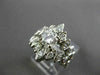 ANTIQUE LARGE 1.15CT ROUND DIAMOND 14K WHITE GOLD COCKTAIL ENGAGEMENT RING 21328