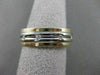 ESTATE DIAMOND 14K WHITE YELLOW GOLD MENS ETERNITY WEDDING BAND 6.5M RING #21510