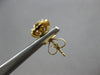 .68CT DIAMOND 18KT YELLOW GOLD 3D CLASSIC INVISIBLE SQUARE HALO STUD EARRINGS