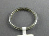 ESTATE .70CT ROUND DIAMOND PLATINUM 3D CLASSIC ETERNITY ANNIVERSARY RING #21686