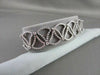 ANTIQUE 4.01CTW WIDE FILIGREE 14KT DIAMOND TRIANGLE BRACELET AMAZING!!!!