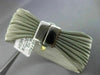 ESTATE WIDE .62CT DIAMOND 18K GOLD & STAINLESS STEEL FLOWER MESH BANGLE BRACELET