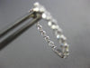 .95CT DIAMOND 18K WHITE GOLD 3D OVAL INSIDE OUT SHARE PRONG HOOP HUGGIE EARRINGS