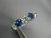 LARGE 8.95CT DIAMOND & AAA SAPPHIRE PLATINUM ETERNITY WEDDING ANNIVERSARY RING