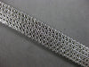 EXTRA LARGE 15.57CT AAA TSAVORITE 18KT WHITE GOLD 3D MULTI ROW TENNIS BRACELET