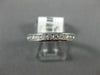 ESTATE LARGE 1.0CT DIAMOND 14KT WHITE GOLD 3D CHANNEL ETERNITY ANNIVERSARY RING