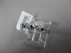 ANTIQUE .22CT AAA SAPPHIRE 14KT WHITE GOLD 5 STONE FILIGREE RING AMAZING!!!!!!!!