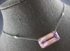 LARGE 15.67CT DIAMOND & AAA KUNZITE 18KT WHITE & ROSE GOLD BY THE YARD NECKLACE