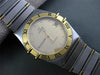 OMEGA CONSTELLATION 18KT YELLOW GOLD & STAINLESS STEEL MENS WATCH AMAZING #2013