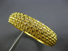 ESTATE LARGE 22KT YELLOW GOLD 3D FILIGREE ETERNITY CUFF BANGLE BRACELET #28210
