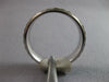 ESTATE WIDE 14K WHITE GOLD SOLID MATTE & SHINY COMFORT FIT MENS ANNIVERSARY RING