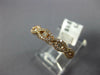 .37CT DIAMOND 18KT ROSE GOLD 3D INFINITY ETOILE SEMI ETERNITY ANNIVERSARY RING