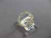 ESTATE .31CT DIAMOND 14K YELLOW GOLD ROUND & BAGUETTE FLOWER CIRCLE OF LIFE RING