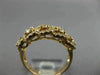 1.0CT DIAMOND 14KT ROSE GOLD 3D CIRCLE OF LIFE ETOILE LOVE KNOT ANNIVERSARY RING