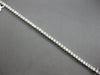 ESTATE LARGE 8.30CT DIAMOND 14KT WHITE GOLD 3D CLASSIC ROUND 5MM TENNIS BRACELET