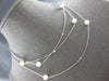 EXTRA LONG .25CT DIAMOND & AAA SOUTH SEA PEARL 14KT ROSE GOLD FUN LOVE NECKLACE