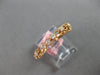 ESTATE .24CT DIAMOND 14KT ROSE GOLD 3D ROUND 8 STONE FILIGREE ANNIVERSARY RING