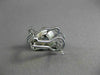 ESTATE .37CT DIAMOND & SOUTH SEA PEARL 18KT WHITE GOLD FILIGREE CLIP ON EARRINGS